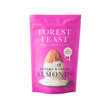 Мигдаль у білому шоколаді зі шматочками печива 120г, Forest Feast Forest Feast Forest Feast - 96786