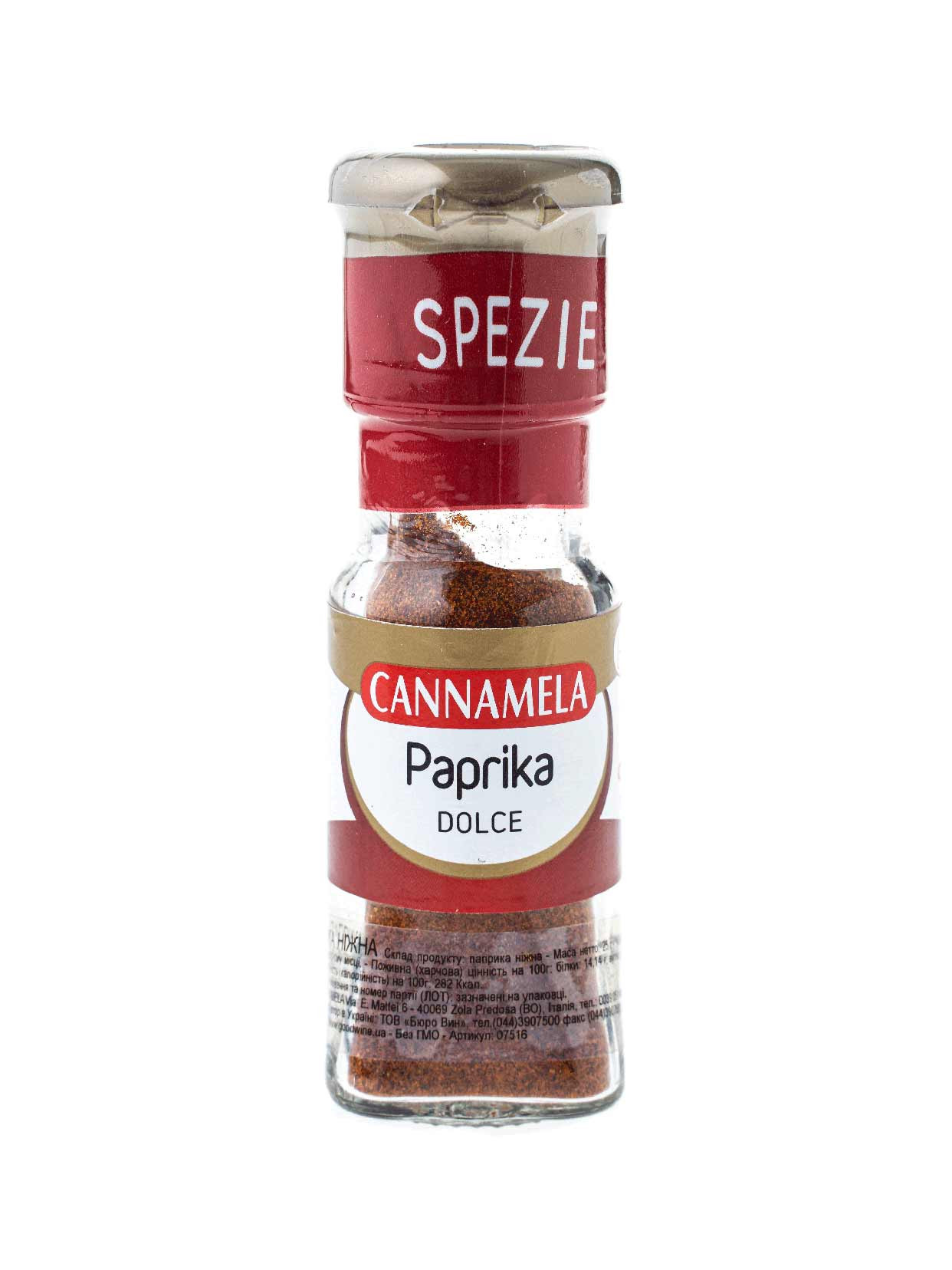 CANNAMELA PAPRIKA DOLCE ORO 25GR