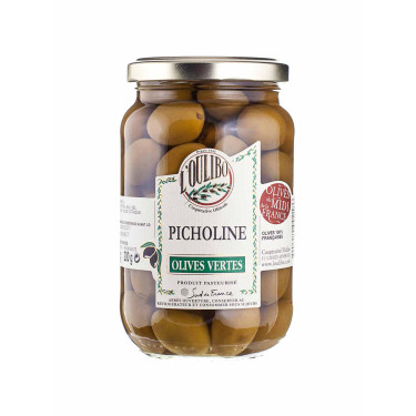 Зелені оливки Піколін 200г L'oulibo Olives - 46534