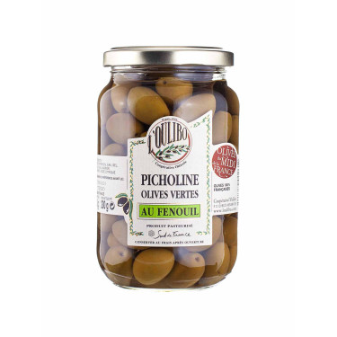 Зелені оливки з фенхелем Люк 200г L'oulibo Olives L'oulibo Olives - 46532