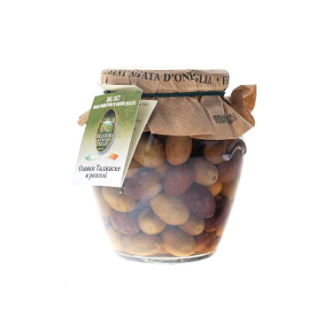 Оливки Таджаске в розсолі 300г Frantoio di Sant'agata - 06451