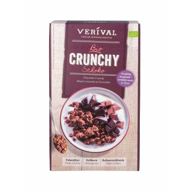 Кранчи с шоколадом органические 375г, Verival - 32056