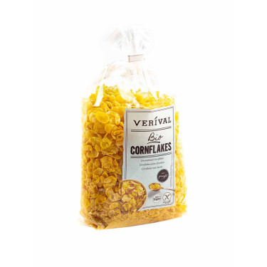 Хлопья кукурузные без добавленного сахара органические без глютена 250г, Verival - 32053