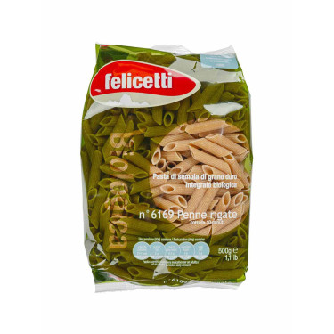 Пенне Рігате з цільнозернового борошна органічні 500г, Felicetti - 23893
