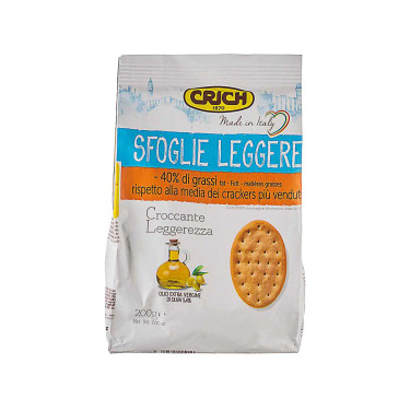 Крекер Леггере с оливковым маслом 200г, Crich - 42276
