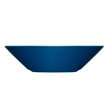 Тарелка глубокая винтажно-синего цвета 21см Teema, iittala - R0922
