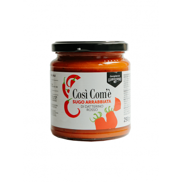 Соус з червоних томатів Чері Даттеріно з гострим перцем 290г Cosi' Com'e' Cosi' Com'e' - Q6509
