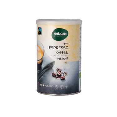 Кофе растворимый Эспрессо органический 100г, Naturata - 23408
