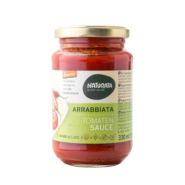 Томатний соус Аррабіата органічний 350г Naturata - 36745