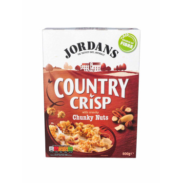 Кранчи с орехами "Country Crisp" 500г, Jordans - 31893