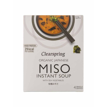 Суміш для приготування Місо супу з морськими водоростями 4х10г Clearspring Clearspring - 37416