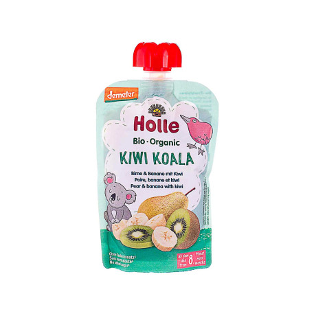 Пюре "Kiwi Koala" з грушею, бананом і ківі органічне (з 8 місяців) 100г - 45318