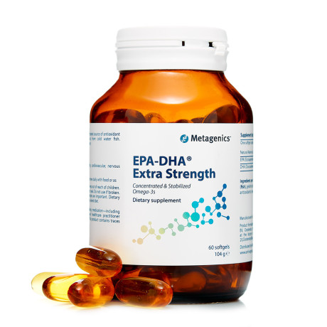 Дієтична добавка в капсулах Омега-3 жирні кислоти EPA/DHA екстра стрендж 60шт - R1253