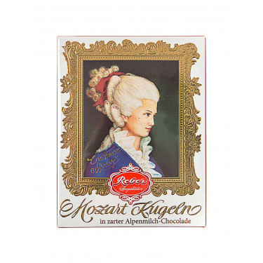 Цукерки шоколадні "Моцарт і Констанція - Кульки" 120г, Reber Reber Mozart Reber Mozart - 51948