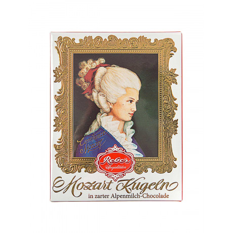 Цукерки шоколадні "Моцарт і Констанція - Кульки" 120г, Reber - 51948