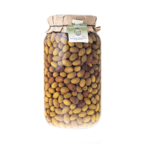 Оливки Таджаске в розсолі 3,2кг - 06455