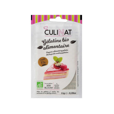 Листовий желатин органічний 11г Culinat Pastry ingredients Culinat Pastry ingredients - 90823