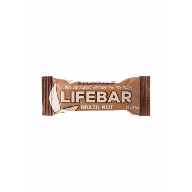 Батончик энергетический с бразильским орехом Lifebar 47г, Lifefood - 30877