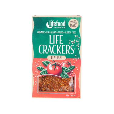 Крекери Італійські органічні 90г Lifefood Life Crackers Lifefood Life Crackers - 46365