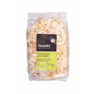 Кокосові чіпси обсмажені органічні 200г Smaakt Smaakt - 45428