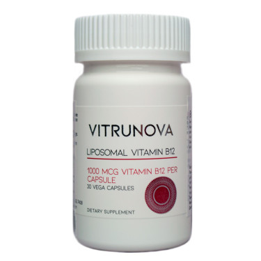 Диетическая добавка в капсулах Витамин В12 30шт, Vitrunova - R4292