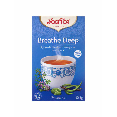 Органічний трав'яний чай з прянощами "Глибина подиху" (пакетований) 37,4г Yogi Tea Yogi Tea - 28884