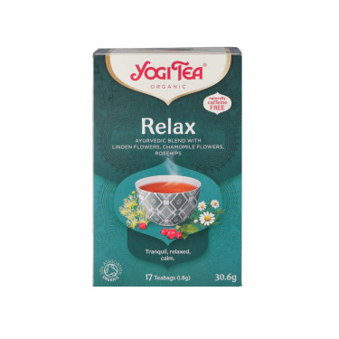 Органічний трав'яний чай з прянощами "Релакс" (пакетований) 37,4г Yogi Tea - 28887