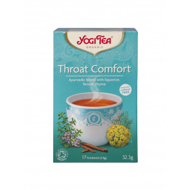 Органічний трав'яний чай з прянощами "Комфорт для горла" (пакетований) 37,4г Yogi Tea Yogi Tea - 28892
