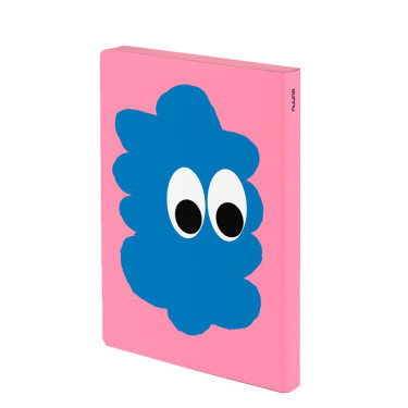 Блокнот Сладкий Джо "Sweet Joe" розово-голубого цвета 256с, Nuuna - R3556