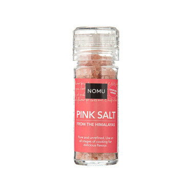 Соль розовая Гималайская в мельнице 125г, Nomu - W3912
