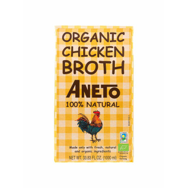Курячий бульйон органічний 1л Aneto 100% natural Organic broths Aneto 100% natural Organic broths - 49783