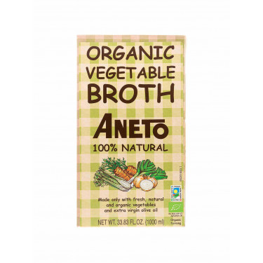 Овочевий бульйон органічний 1л Aneto 100% natural Organic broths Aneto 100% natural Organic broths - 49784