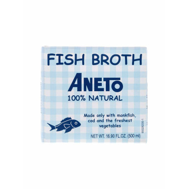 Рибний бульйон органічний 500мл Aneto 100% natural 500ml Aneto 100% natural 500ml - 49781