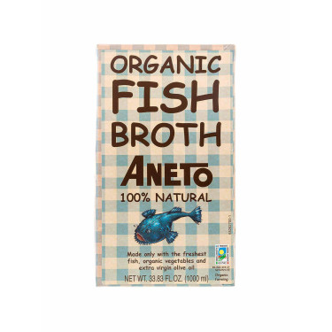 Рибний бульйон з овочами органічний 1л Aneto 100% natural Organic broths Aneto 100% natural Organic broths - 49785