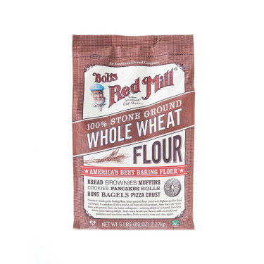 Мука пшеничная цельнозерновая 2,27кг, Bob's Red Mill - 48415