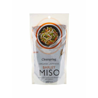 Паста Мисо с пророщенным органическим ячменем 300г, Clearspring - 37414