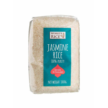 Рис Жасмин 1кг, World's Rice - 67775