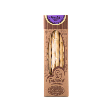 Грисині з прованськими травами (хлібні палички) 125г Бабене Бабене - 68724