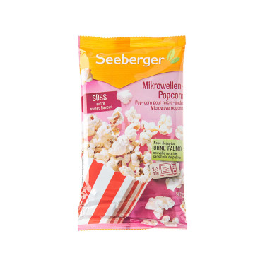 Попкорн сладкий 90г, Seeberger - R0230