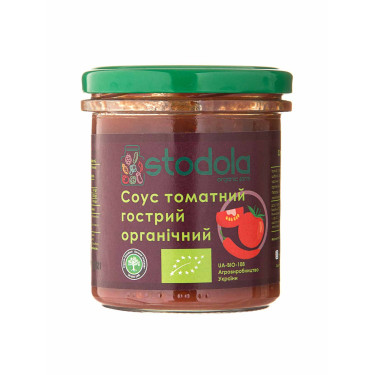 Гострий томатний соус органічний 300г Стодола Щира Їжа Стодола Щира Їжа - W2462