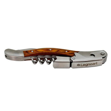 Штопор Roero профессиональный с деревянной ручкой, Legnoart - Q4482