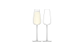 Набір келихів для шампанського Флют 330мл (2шт в пак) - W5653