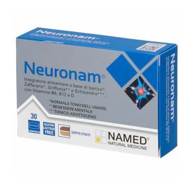 Диетическая добавка в таблетках Нейронам Neuronam 30шт, NAMED - R5584
