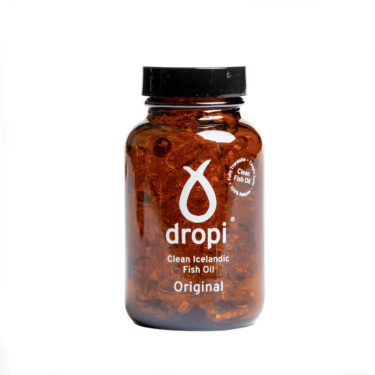 Дієтична добавка в капсулах олія печінки тріски Оригінал 90шт Dropi Supplement Dropi Supplement - R4361