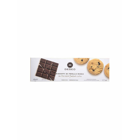 Пісочне печиво з шоколадними чіпсами 160г - Q8733