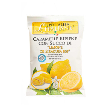 Конфеты карамельные с соком серакузского лимона PGI 100г, Le Specialitа Italiane - W4018