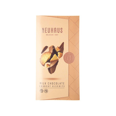 Шоколад молочный с печеньем 100г, Neuhaus - Q4279