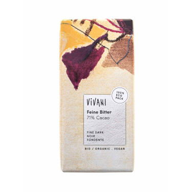 Чорний шоколад органічний 71% 100г Vivani Vivani - 11675