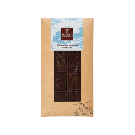 Чорний шоколад без цукру 100г - 08580