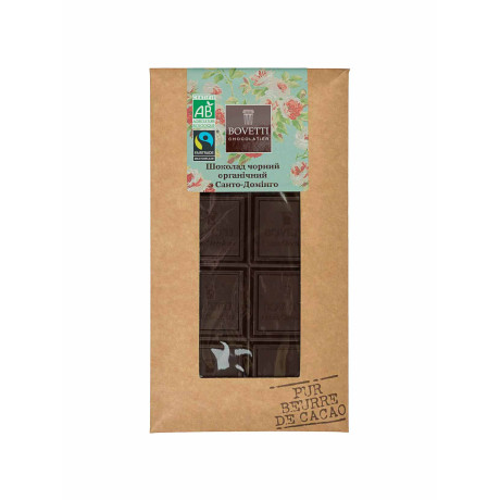 Чорний шоколад органічний 100г - 09971